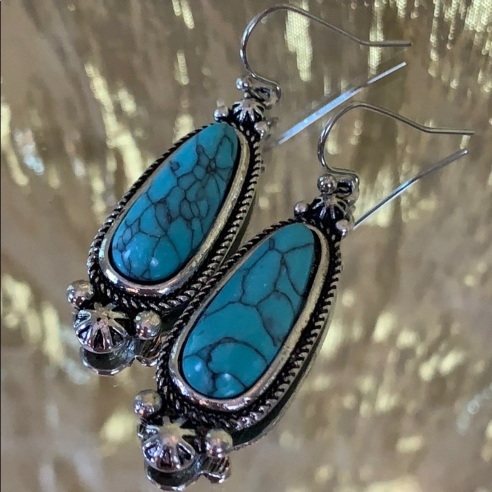 NEW Turquoise Dangle Earrings
